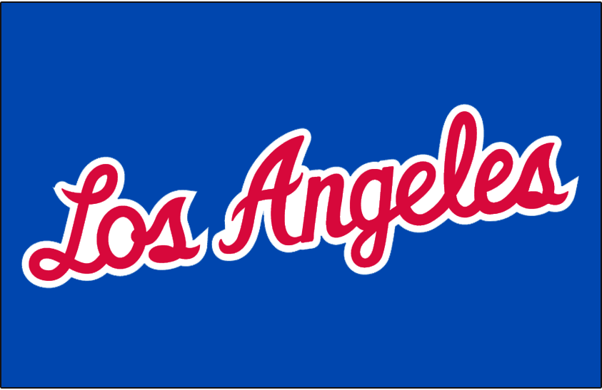 Los Angeles Clippers 2002-2010 Jersey Logo fabric transfer